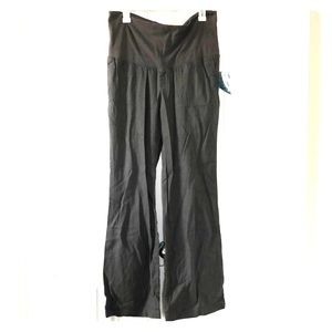 Old Navy linen maternity pants